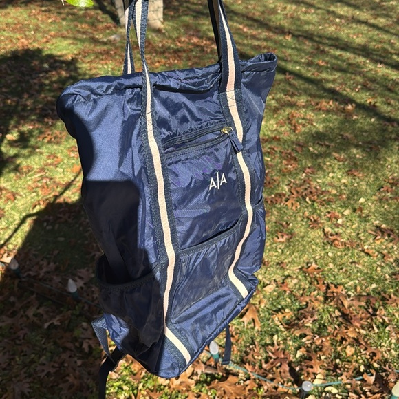 Mark & Graham Navy Backpack Tote - Picture 10 of 10